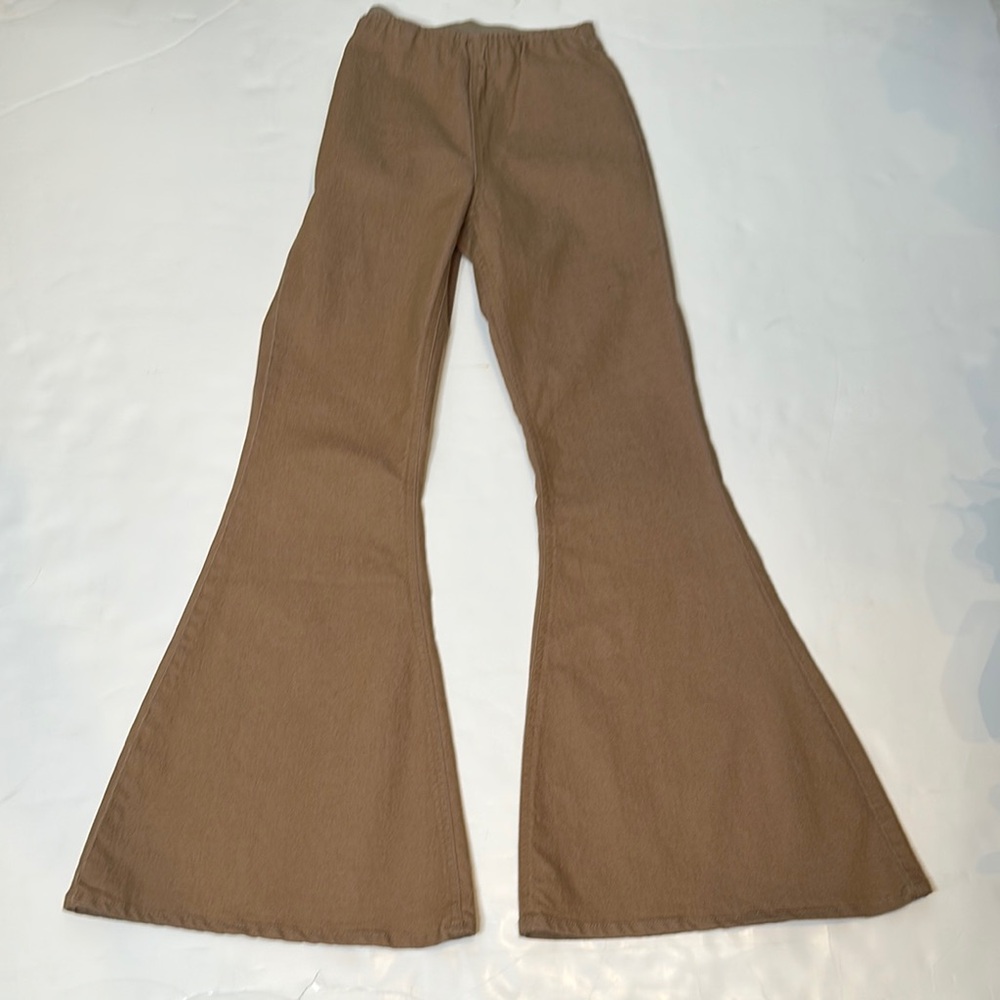 Brown Flared Jeans